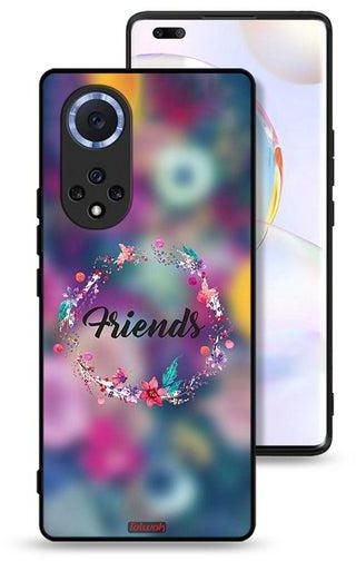 Huawei nova 9 Pro Protective Case Cover Friends In Flowers Ring Art