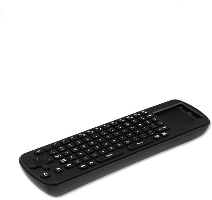 RC12 Air Fly Mouse 2.4GHz QWERTY mini Keyboard Touch Panel For Google Android TV Player