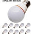 AKT 10Pcs AKT 3W LED Light Bulb - 90% Energy Saving Bulb