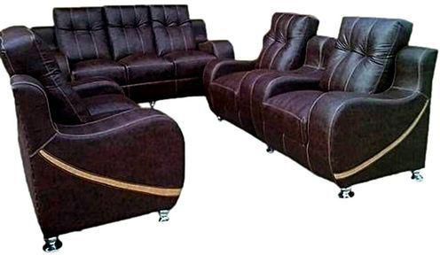 New Brown Leather 7 Seater Sofa, New Leather Sofa