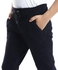 Andora Stitched Details Elastic Waist with Drawstring Boys Pants - Navy Blue
