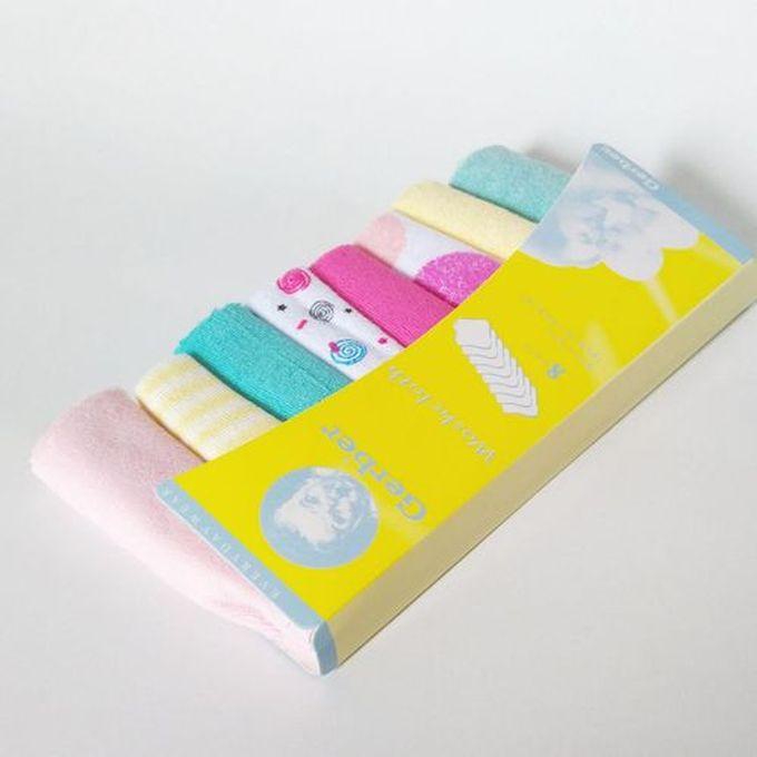 Baby Face/mouth Towels - Multicolour