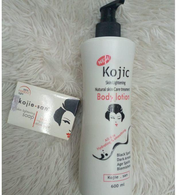 Kojic Acid Skin Lightening/ Brightening Kojie San Soap & Lotion