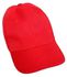 Face Cap With Adjustable Strap - Red