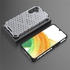 For Samsung Galaxy A14 4G / 5G , Shockproof Honeycomb Pattern Phone Case Cover - Transparent