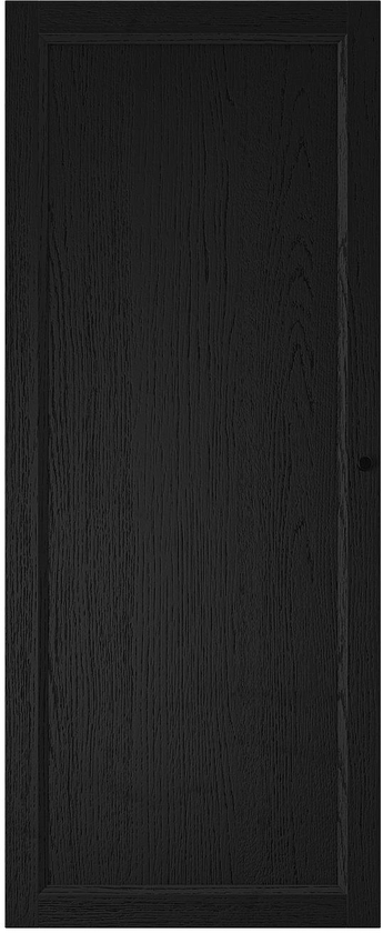 OXBERG Door - black oak effect 40x97 cm