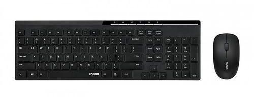 Rapoo X8100 Slim Wireless Keyboard&Mouse Black