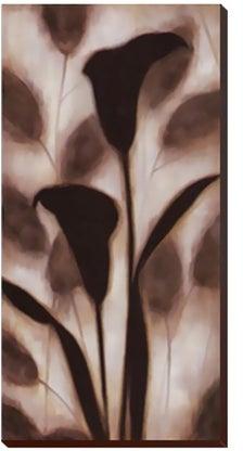 Decorative Wall Painting With Frame Grey/Brown 20x60centimeter