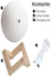 Rechargeable Light Changing Moon Lamp White/Brown 15centimeter