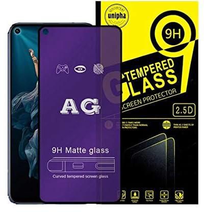 AG 9H Screen Protector Curved Blue Glass Anti-scratch anti fingerprint For honor 20-black