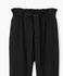 Black Soft Cord Trousers