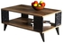 Coffee Table, 90 cm, Black / Brown - NCT116