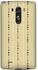 Stylizedd LG G3 Premium Slim Snap case cover Matte Finish - Linear Raindrops