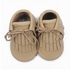Neworldline Baby Toddler Winter Moccasins Tassel Shoes Firstwalker Boots Leather Shoes BG/12-Beige