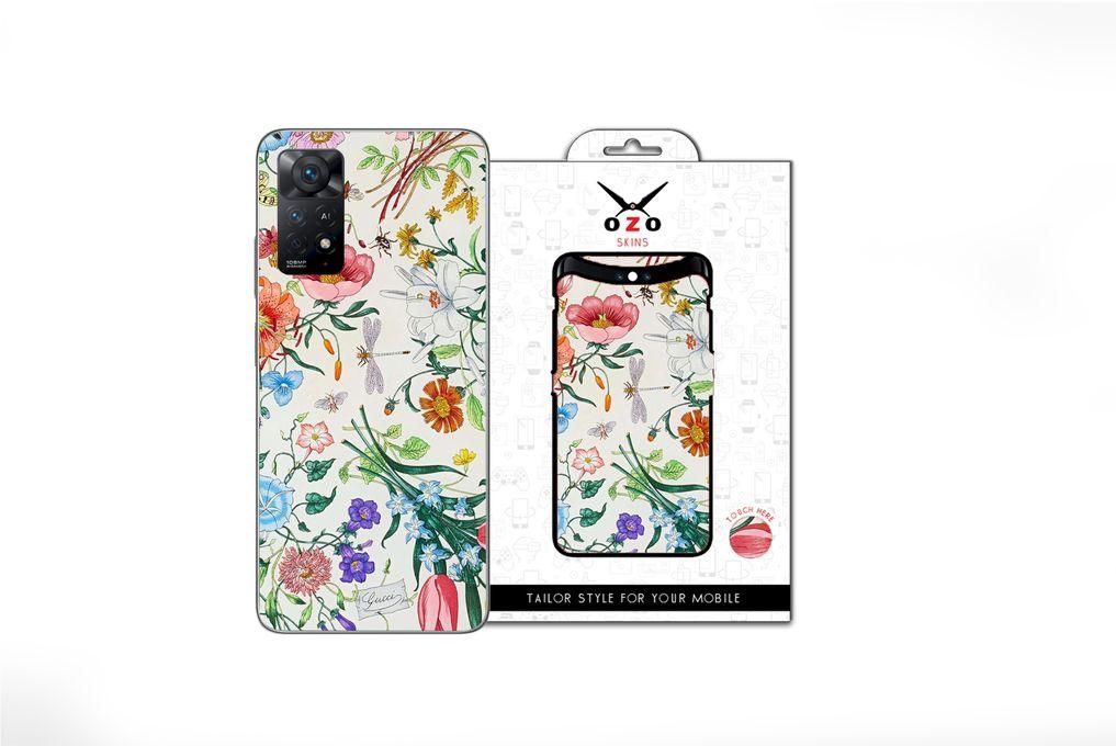 OZO Skins Colorful Flowers Sticker For Xiaomi Redmi Note 11 pro 5G
