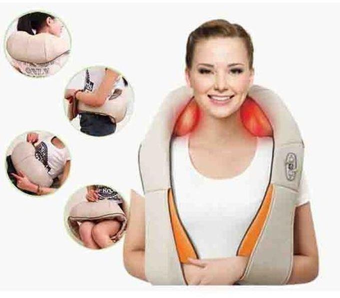 Neck And Shoulder Massager With Heat - Beige