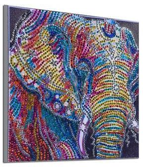 DIY 5D Needlework Crystal Diamond Painting Multicolour 25x25centimeter