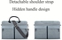 Multi Pockets Laptop Messenger Bag For MacBook Pro/Air 13 15 Water Resistant Notebook Bag 14 Nylon Laptop Bag Case 15.6(Black) JTX