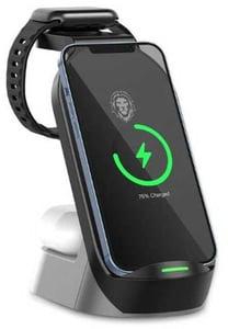 Green Lion 4 In 1 Fast Wireless Charger Black/White