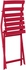مقعد فولاذي مفرد قابل للطي جرينسبورو (42 × 51 × 81 سم، رمان)