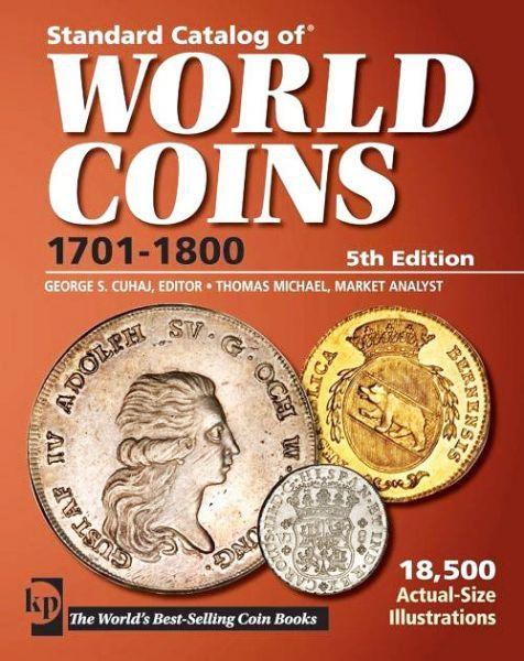 كتالوج العملات المعدنية من سنة 1701 الى سنة 1800