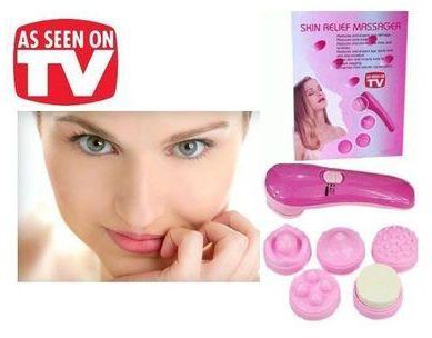 As Seen On Tv Skin Relief Massager - Pink
