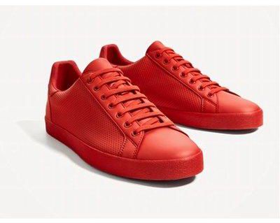 Zara Man Micro-Perforated Red Sneakers price from konga in Nigeria ...