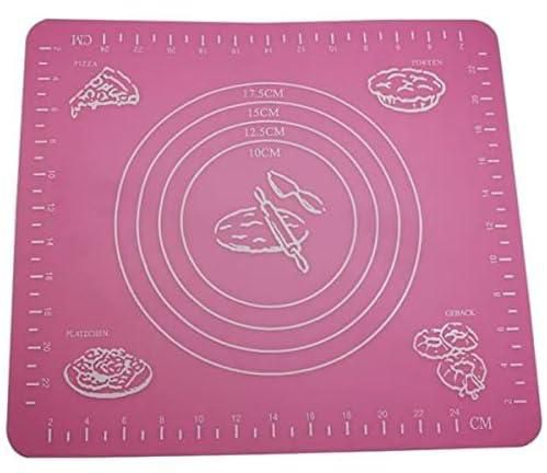 one year warranty_Silicone Baking Mat for Pastry Rolling with Measurements Pastry Rolling Mat5645