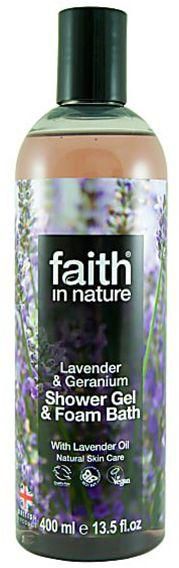 Faith in Nature - Lavender & Geranium Shower Gel 400ml- Babystore.ae