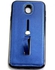 Mobile Case For Samsung Galaxy J7 Pro With A Slipper Holder - Blue