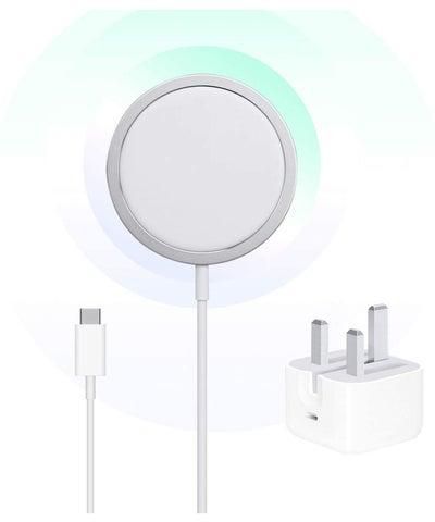 20W Magnetic Wireless Charging Cable USB-C Compatible with Apple iPhone 12/12 Mini/12 Pro/12 Pro Max