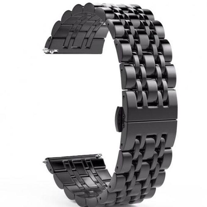 Huawei GT3 46 2022 Metal Stainless Steel Bracelet Buckle Strap Black