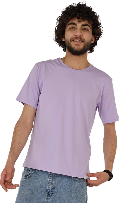 La Collection 0061 T-Shirt for Men - Medium - Mauve
