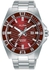 Alba Active Stainless Steel Analg Watch For Men Red Dial AG8L91X1