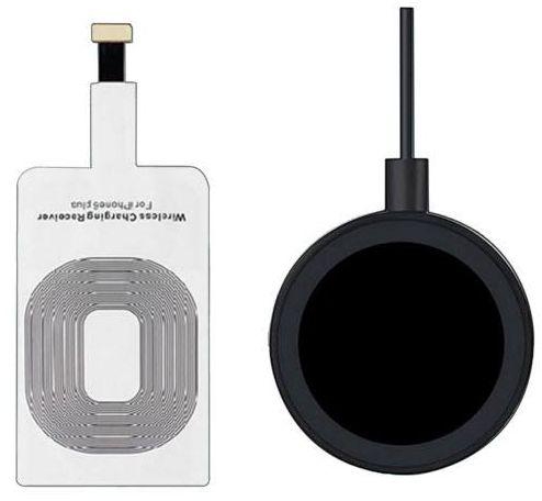Wireless Charger by OEM for IPhone 6, 6 Plus, 5S, 5C, 5, Black, HZ-0043