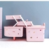 Hair Accessories Organizer,Pink Hair Accessory Jewelry Box for Girls | Hair Accessory Storage Organizer Box Case Jewelry Container for Girls