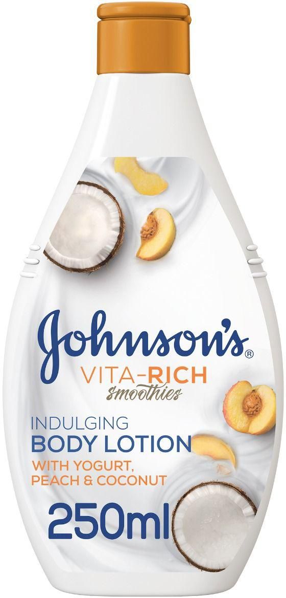 Johnson’S, Body Lotion, Vita-Rich, Smoothies, Indulging, Yogurt, Peach & Coconut - 250 Ml