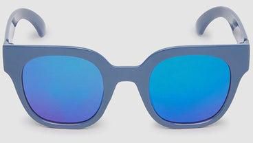 Sunglass With Durable Frame Lens Color Multicolour Frame Color Blue للنساء