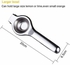 Lemon Squeezer, Stainless Steel Citrus Press Juicer Lime Juice Press Manual Fruit, Anti-Corrosive and Dishwasher Safe, Safe Quick and Effective Juicing, Super Easy to Clean