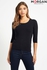 Morgan Knit Sweater With Lace Back Detail