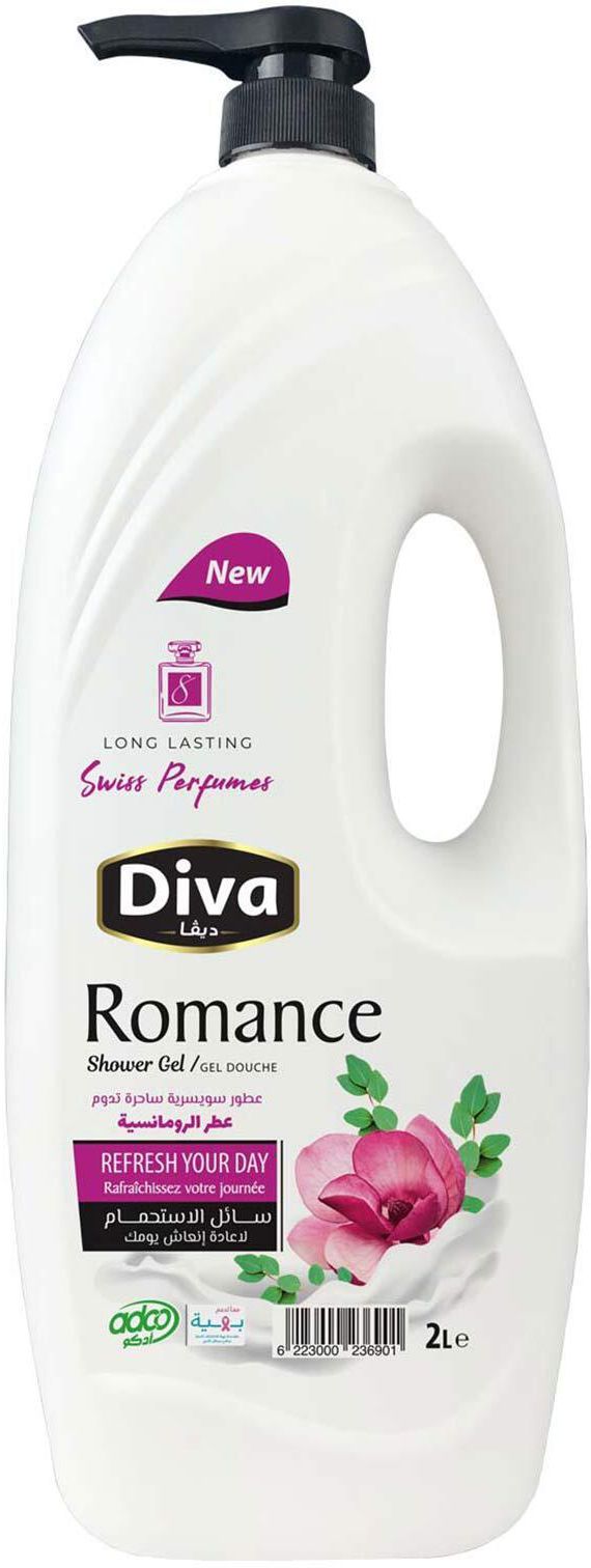 Diva Romance Shower Gel - 2 Liter