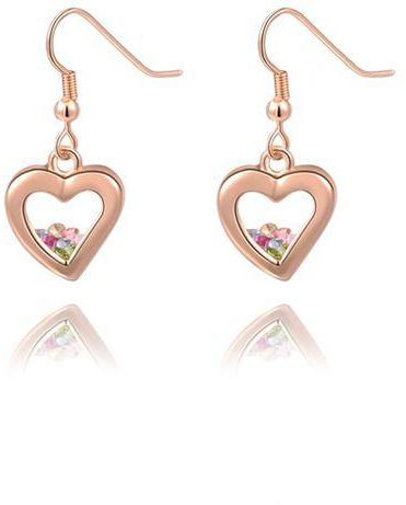 Roxi Hearts Earrings - Gold