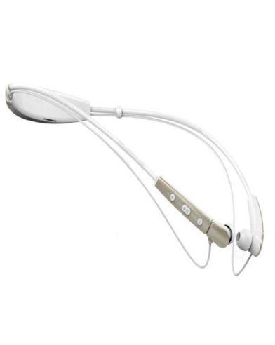 Cannice W2 - Ring Collar Music Wireless Headphone - White/Gold