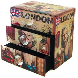 Marylin Monroe London Accessory Box