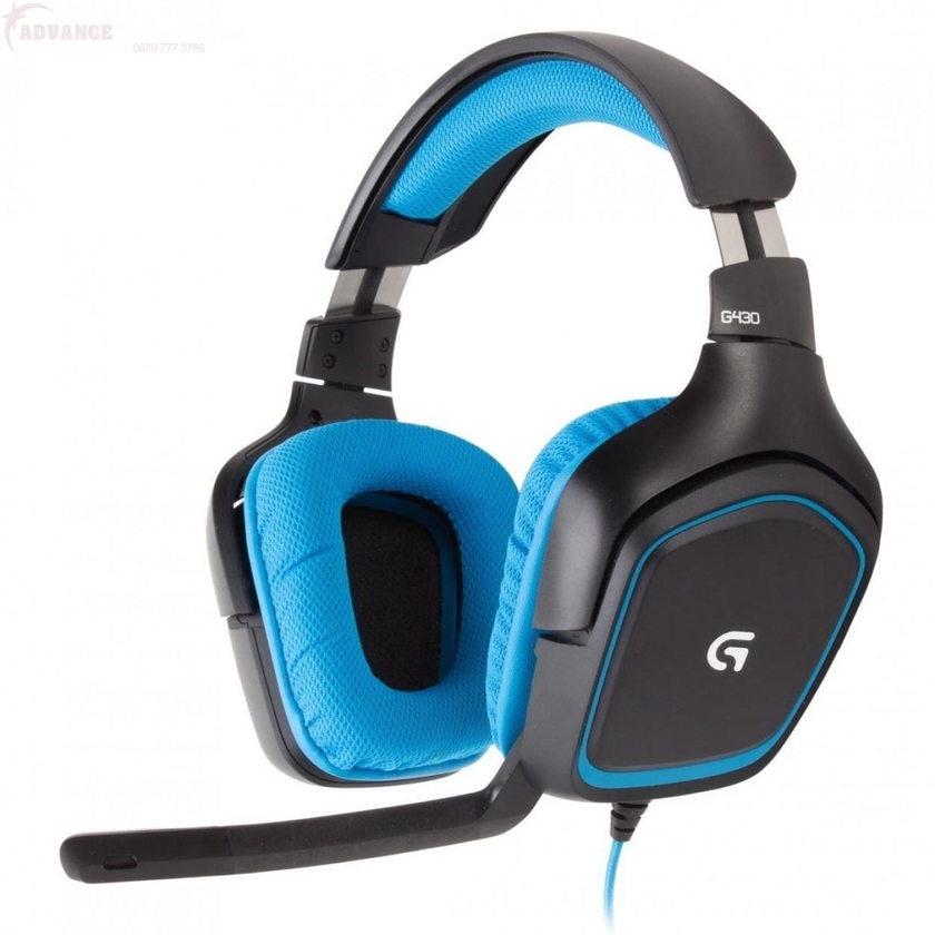 Logitech G430 Gaming Headset - Black