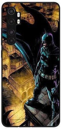 غطاء حماية واقٍ لهاتف شاومي مي نوت 10 لايت شعار باتمان