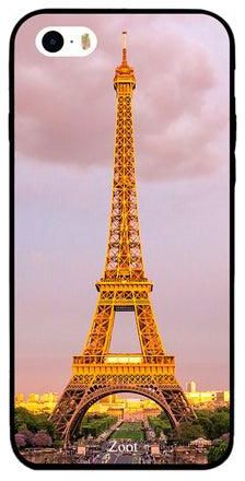 Thermoplastic Polyurethane Protective Case Cover For Apple iPhone 5 Eiffel Tower Day Time