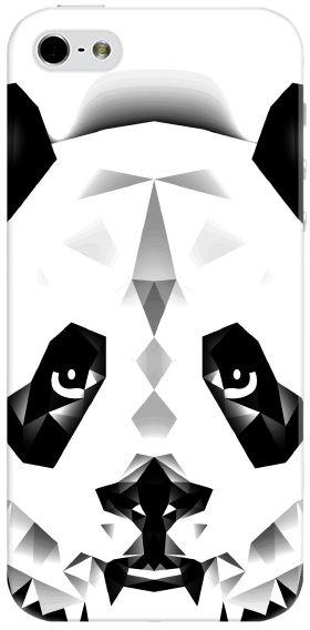 Stylizedd Premium Slim Snap Case Cover Gloss Finish for Apple iPhone SE / 5 / 5S - Poly Panda