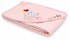 babyshoora Blanket For Babies, Premium Cotton Decorated - Fuchsia
