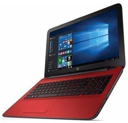 Hp 15 Intel Pentium Quad Core (4GB,500GB HDD+ 32GB Flash) Windows 10 Laptop + Free Bag- Mouse- USB Light For Keyboard, Red